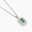 Mabina - Girocollo Argento 925 - Smeraldo Sintetico Mabina - Girocollo Argento 925 - Smeraldo Sintetico