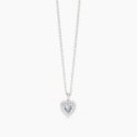Mabina - Girocollo Argento - Acquamarina Sintetica - Zirconi Mabina - Girocollo Argento - Acquamarina Sintetica - Zirconi