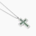 Mabina - Girocollo Smeraldo Sint - Argento 925 Mabina - Girocollo Smeraldo Sint - Argento 925