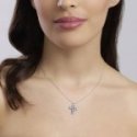 Mabina - Girocollo In Argento - Zaffiro Sintetico Mabina - Girocollo In Argento - Zaffiro Sintetico