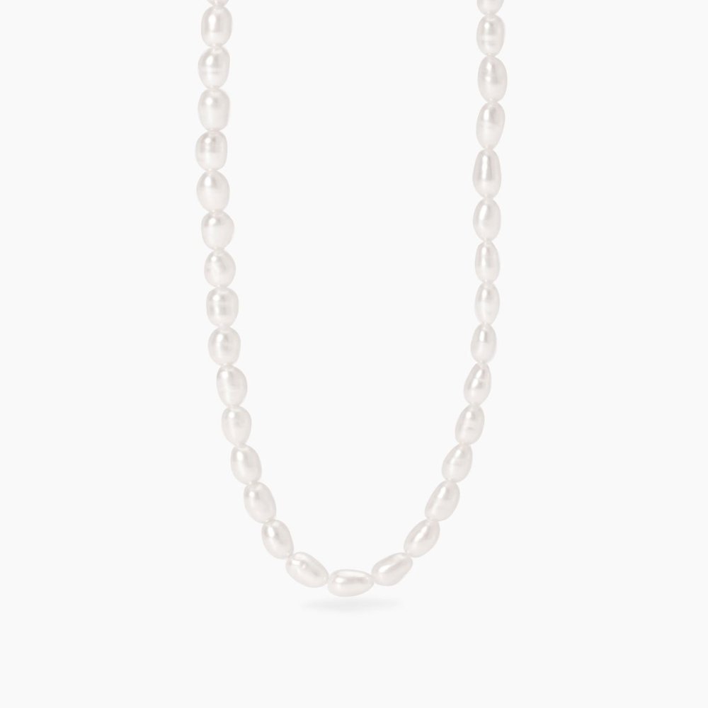 Mabina - Girocollo In Argento - Perle Riso Mabina - Girocollo In Argento - Perle Riso