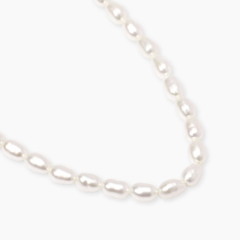 Mabina - Girocollo In Argento - Perle Riso Mabina - Girocollo In Argento - Perle Riso