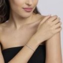 Mabina - Bracciale In Argento 925 - Acquamarina Sint