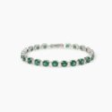 Mabina - Bracciale Tennis - Argento 925 - Smeraldo Sint
