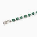 Mabina - Bracciale Tennis - Argento 925 - Smeraldo Sint
