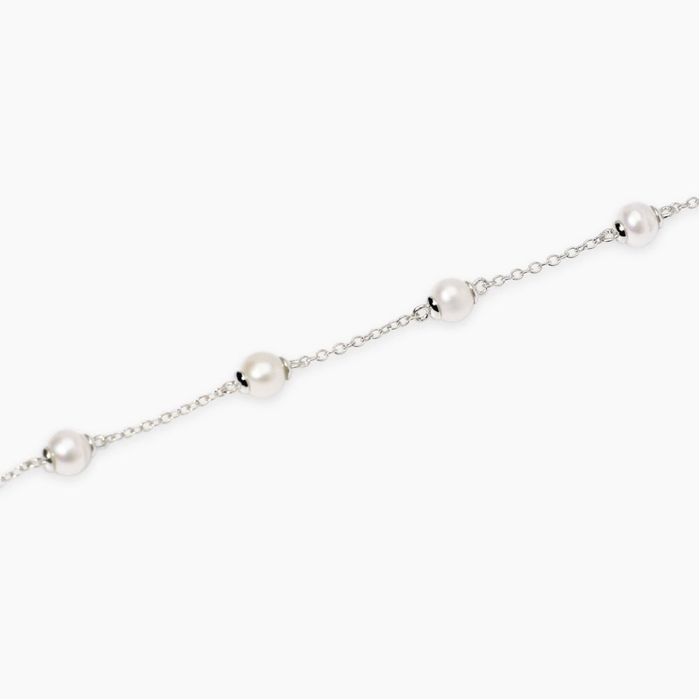 Mabina - Bracciale In Argento - Perle Coltivate