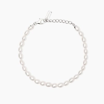 Mabina - Bracciale Argento - Perle Riso