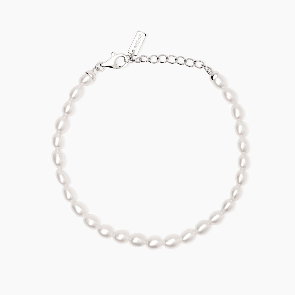 Mabina - Bracciale Argento - Perle Riso