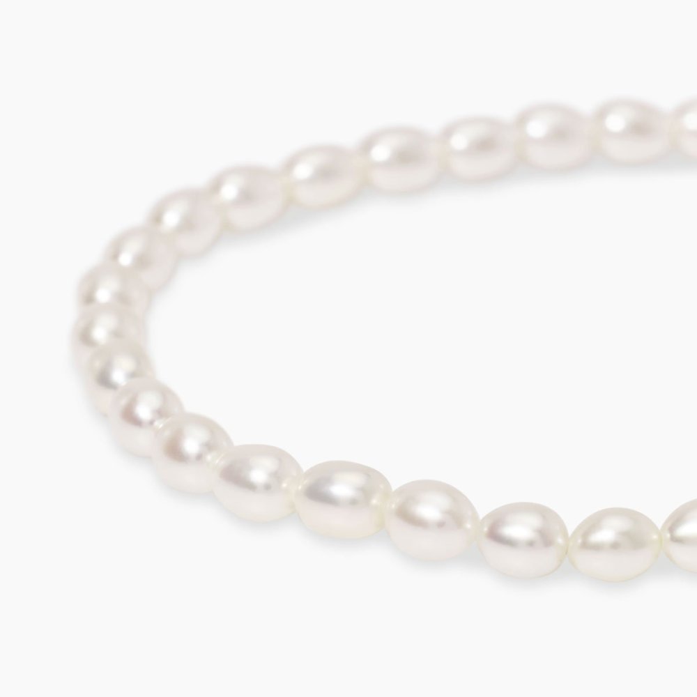 Mabina - Bracciale Argento - Perle Riso