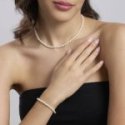 Mabina - Bracciale Argento - Perle Riso