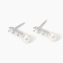 Mabina - Orecchini Argento - Perle E Zirconi