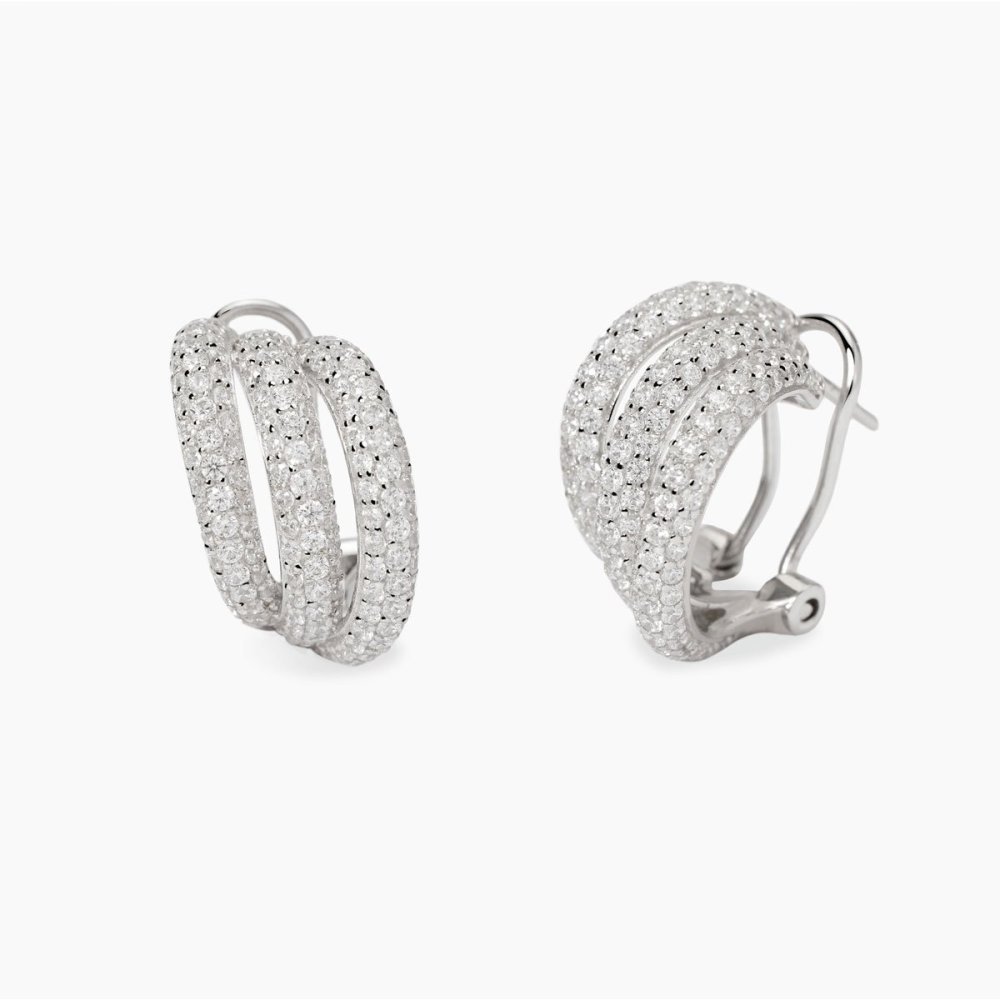 Mabina - Orecchini In Argento - Zirconi