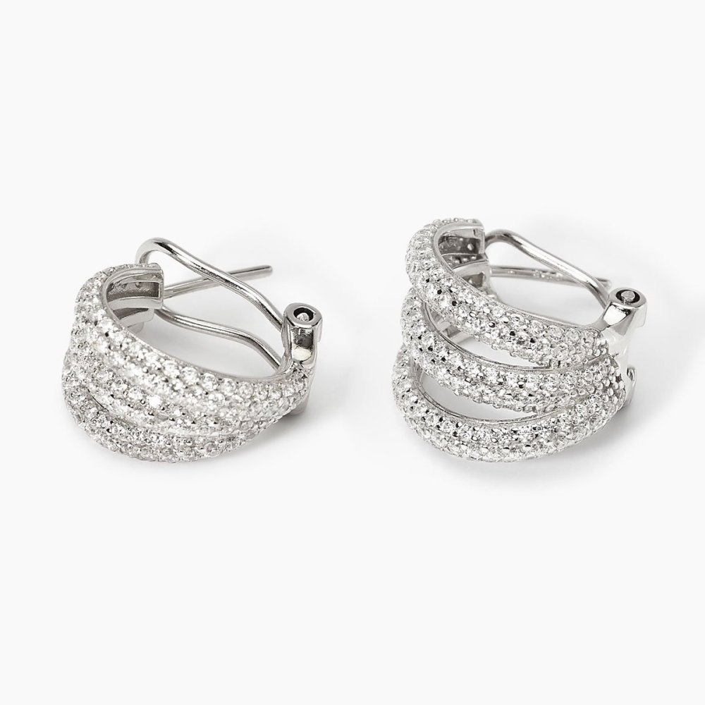 Mabina - Orecchini In Argento - Zirconi
