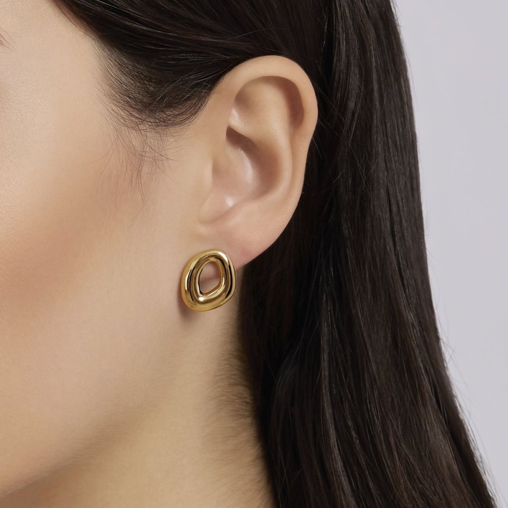 Mabina - Orecchini In Argento - Placcato Oro