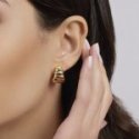 Mabina - Orecchini In Argento - Placcato Oro