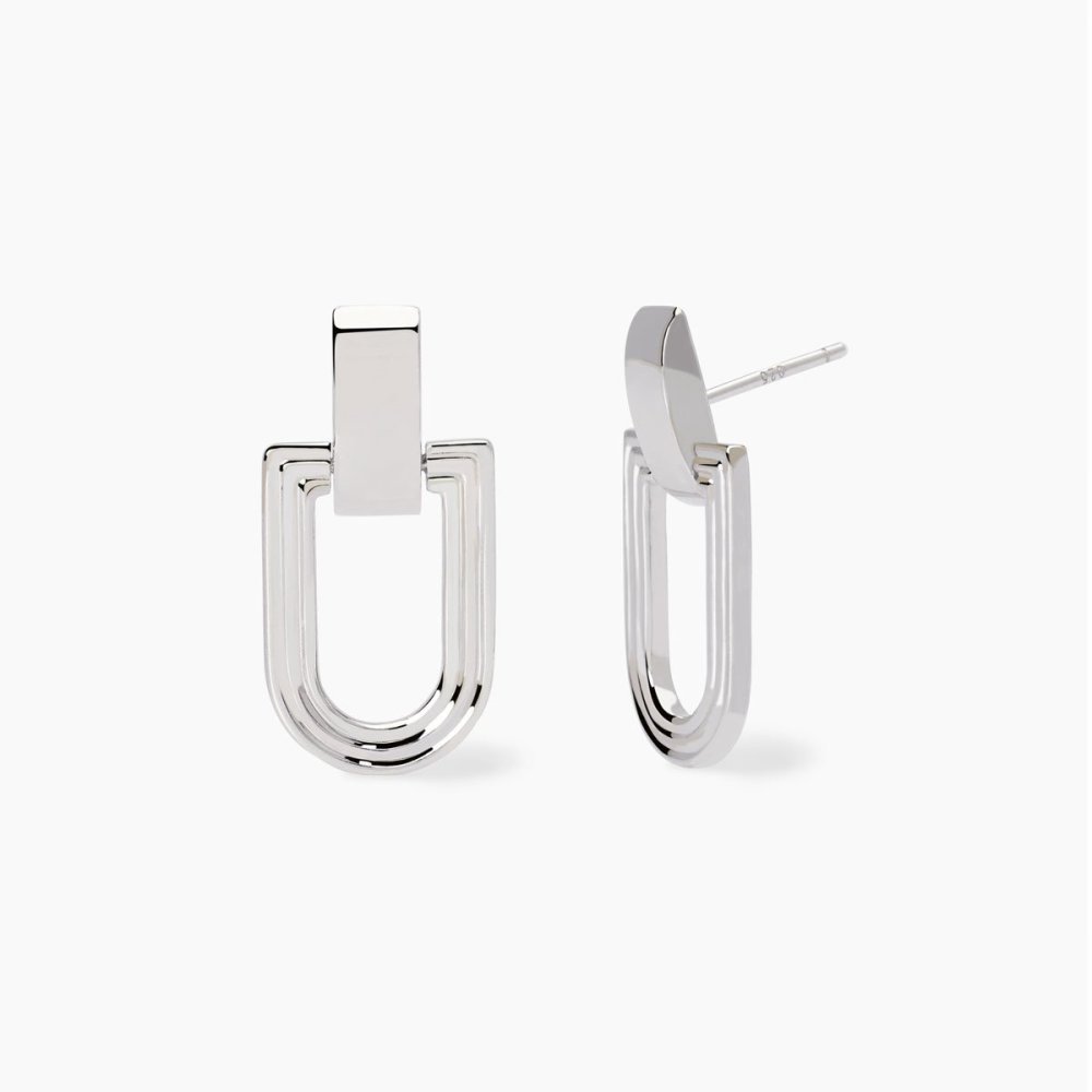 Mabina - Orecchini In Argento - Rodiato