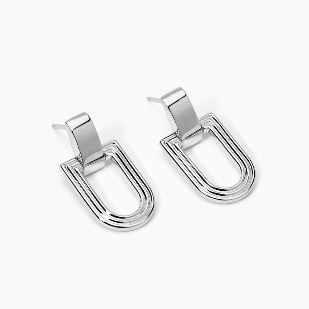 Mabina - Orecchini In Argento - Rodiato