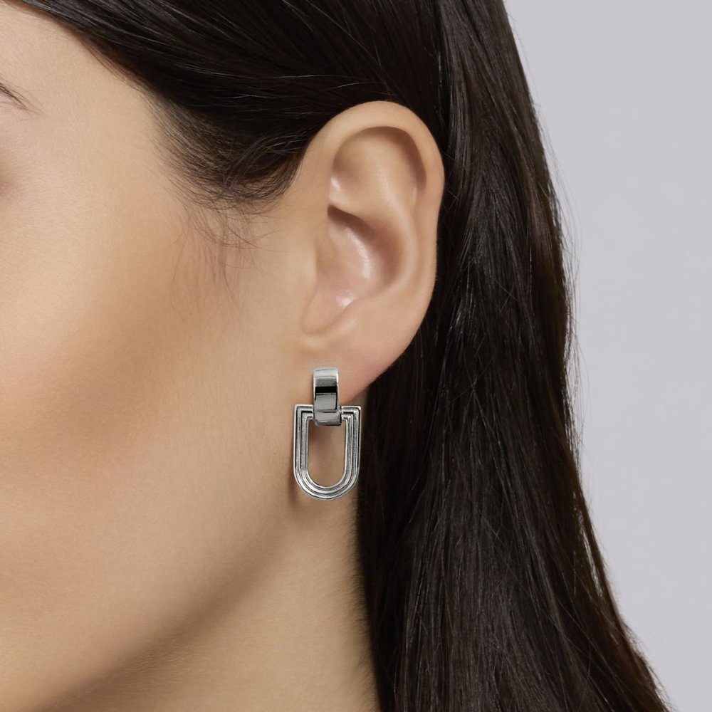 Mabina - Orecchini In Argento - Rodiato