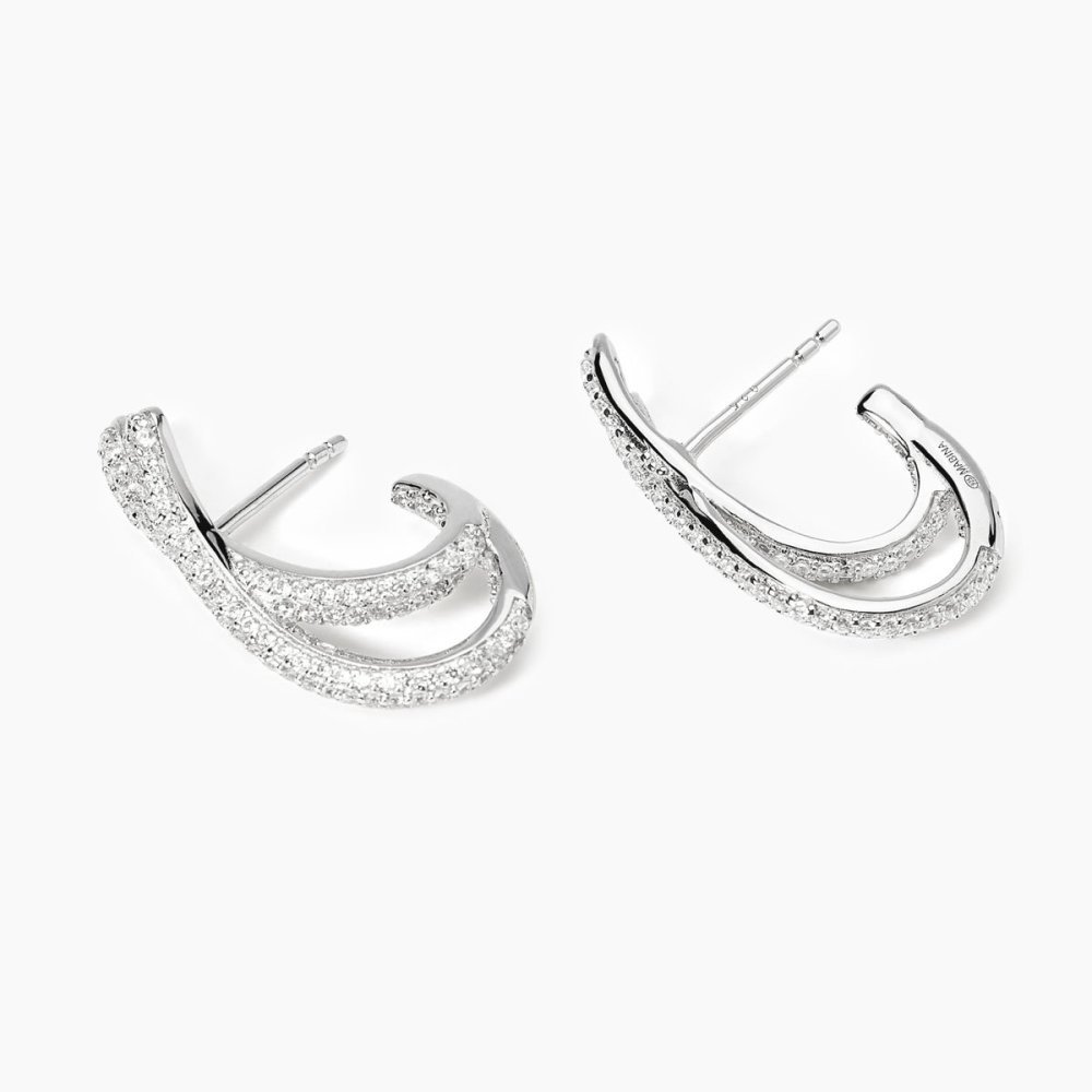 Mabina - Orecchini In Argento - Zirconi