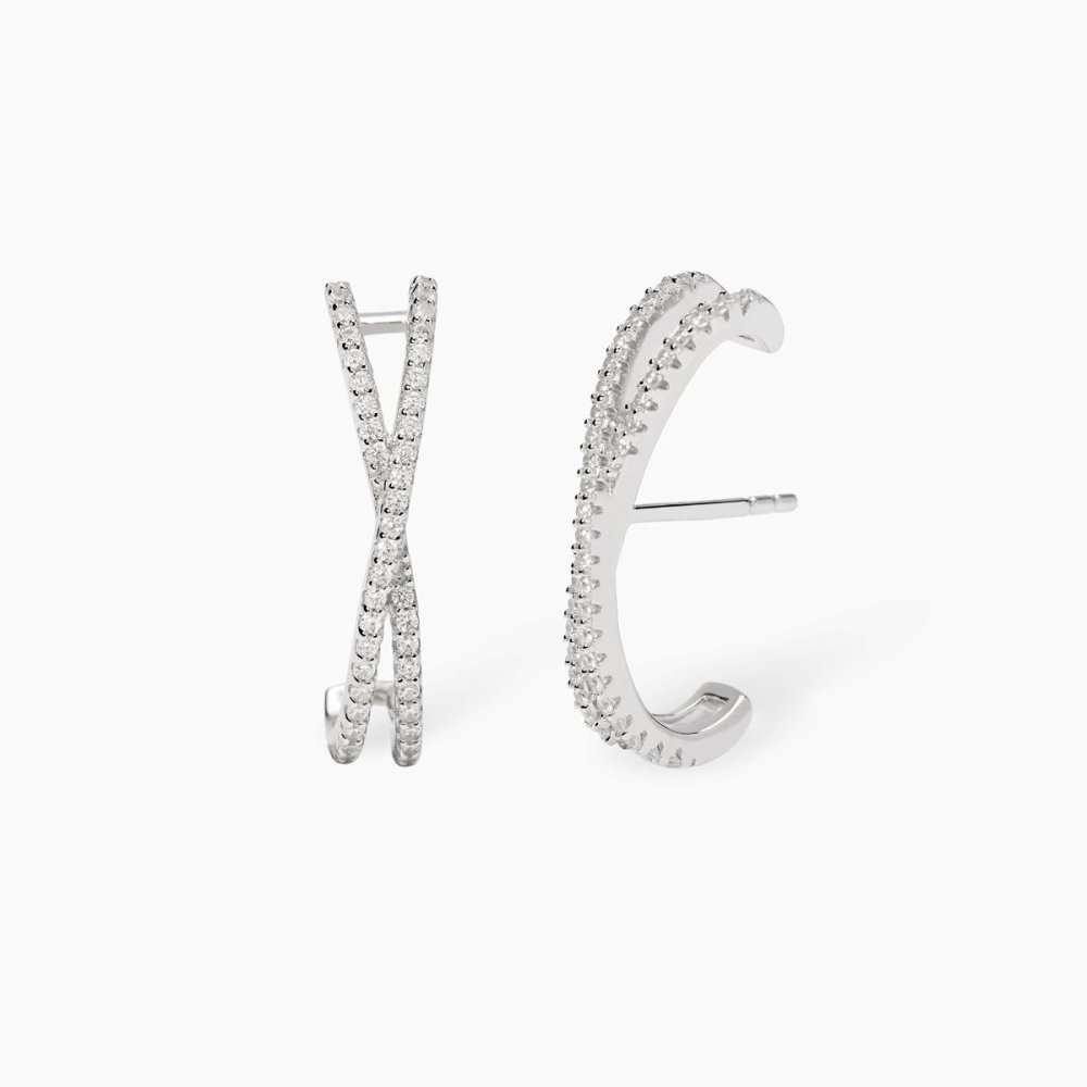 Mabina - Orecchini Argento - Zirconi