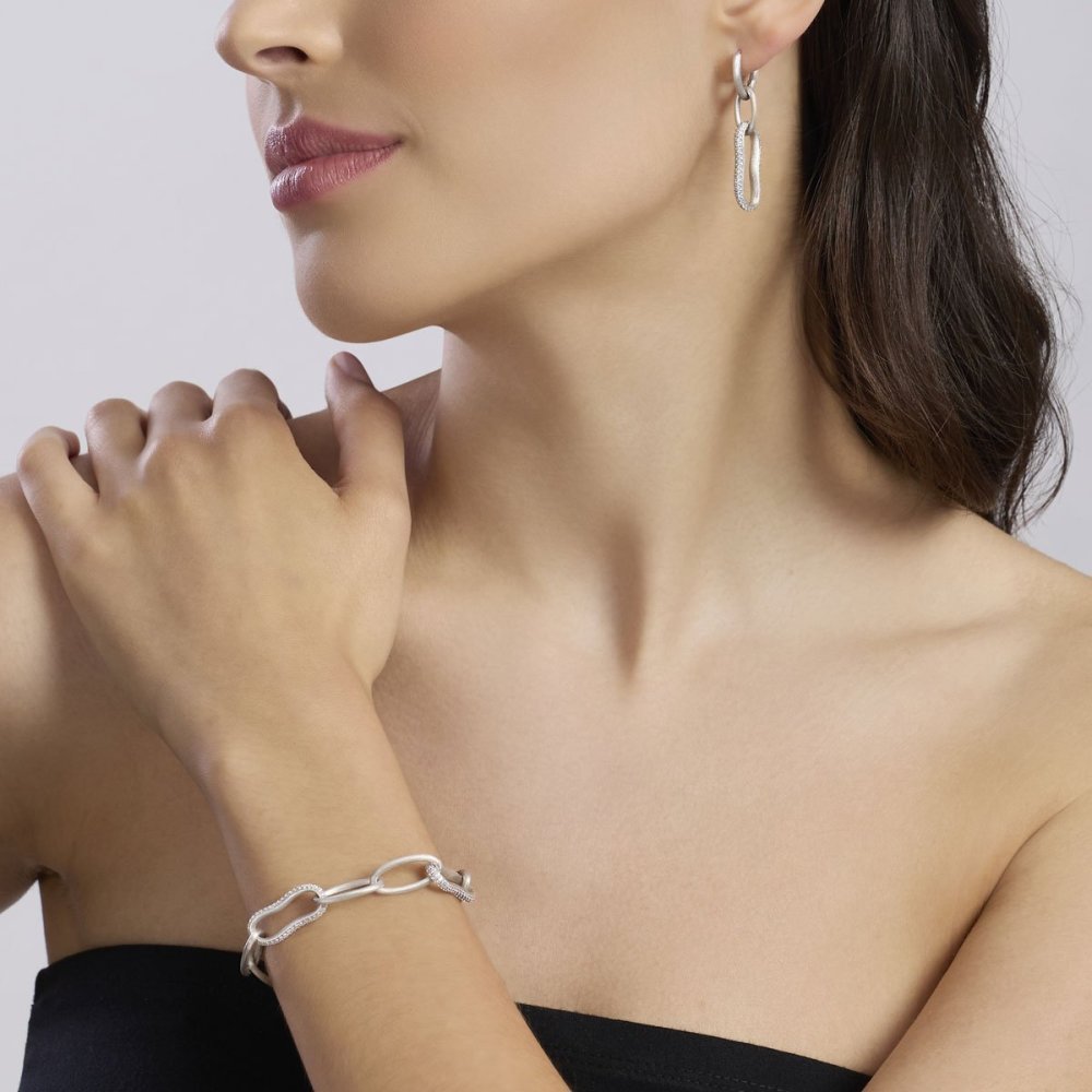 Mabina - Orecchini In Argento - Zirconi