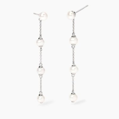 Mabina - Orecchini In Argento - Perle Coltivate