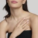 Mabina - Anello Argento 925 - Placcato Oro 18K