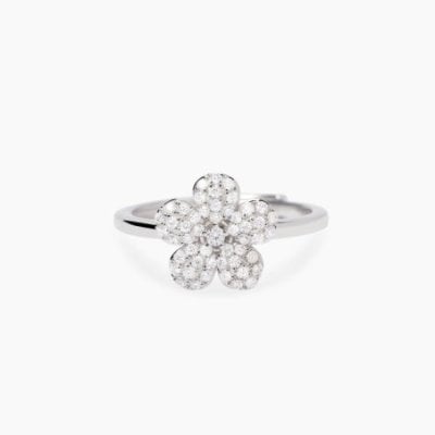 Mabina - Anello In Argento - Zirconi - Regolabile