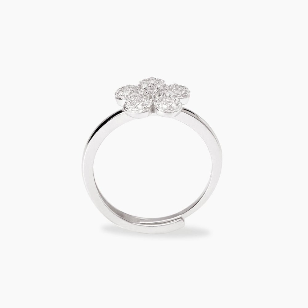 Mabina - Anello In Argento - Zirconi - Regolabile