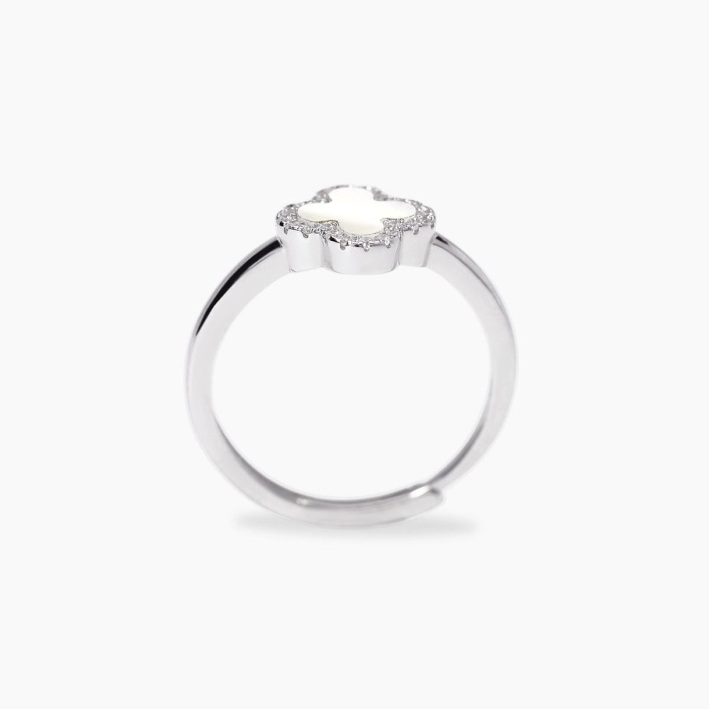 Mabina - Anello Argento - Madreperla - Zirconi