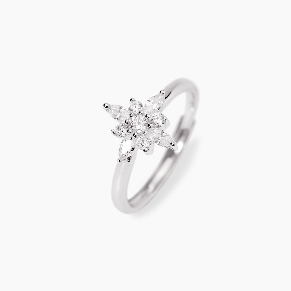 Mabina - Anello Argento 925 - Zirconi Stella