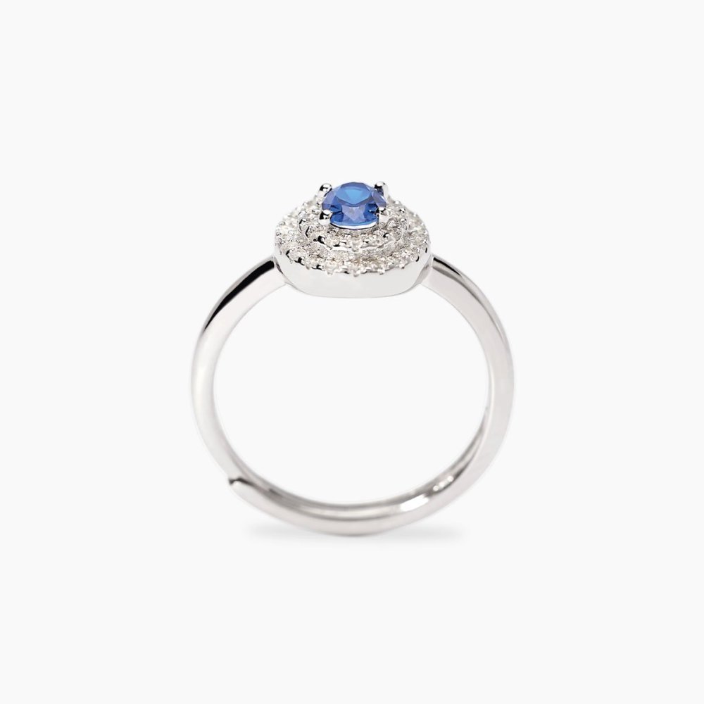 Mabina - Anello Argento 925 - Zaffiro Sintetico