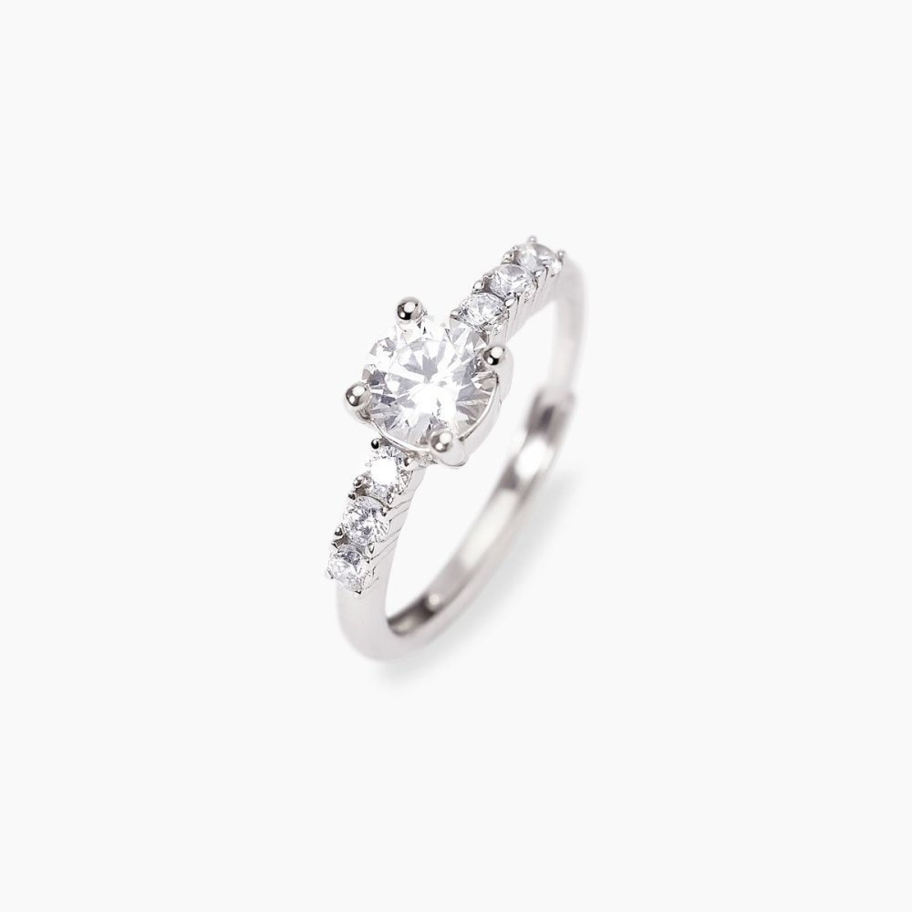 Mabina - Anello In Argento 925 - Zirconi