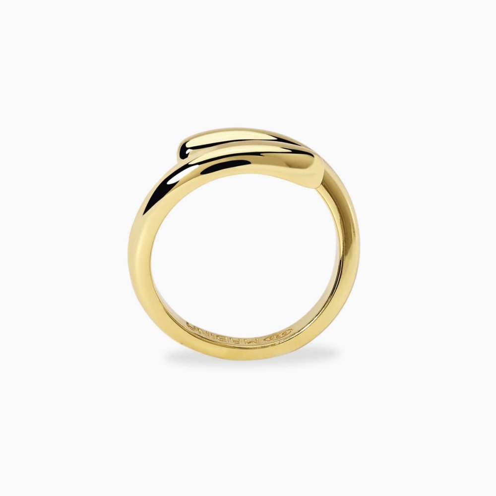 Mabina - Anello In Argento - Placcato Oro