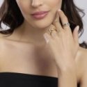Mabina - Anello In Argento - Placcato Oro
