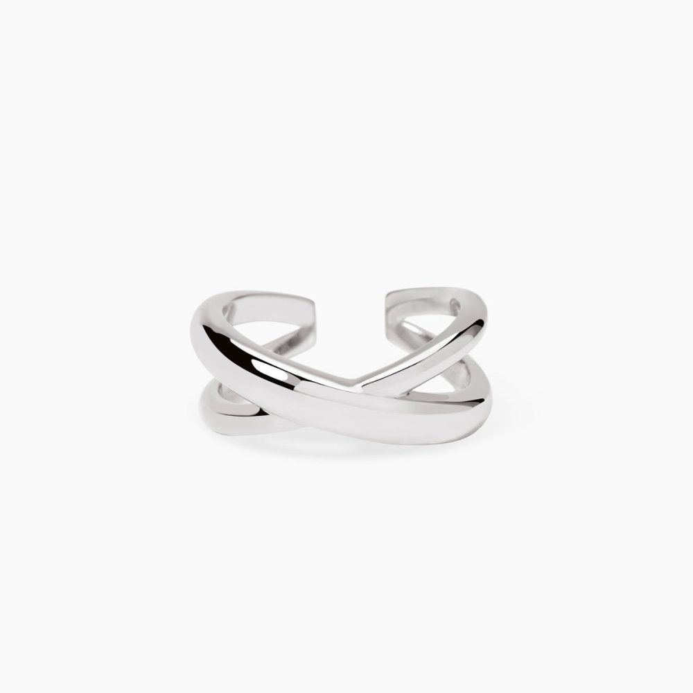 Mabina - Anello In Argento 925 - Aperto - Regolabile
