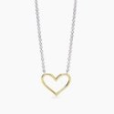Mabina - Girocollo Argento - Oro 9K - Cuore Mabina - Girocollo Argento - Oro 9K - Cuore