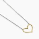 Mabina - Girocollo Argento - Oro 9K - Cuore Mabina - Girocollo Argento - Oro 9K - Cuore