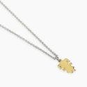 Mabina - Girocollo Argento 925 - Oro 9K - Bambina