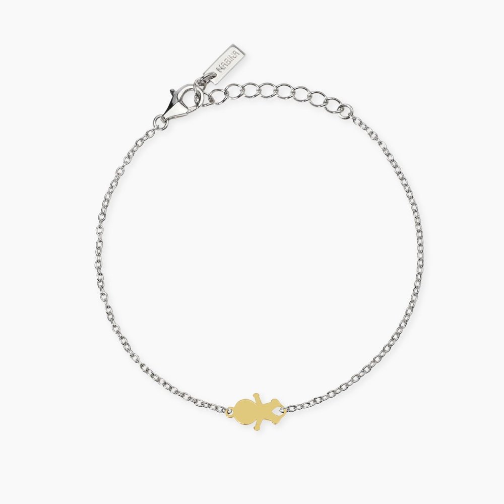 Mabina - Bracciale Argento 925 - Oro 9K