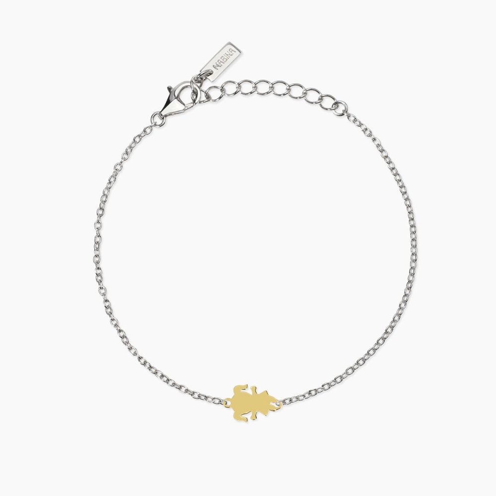 Mabina - Bracciale Argento - Oro 9K