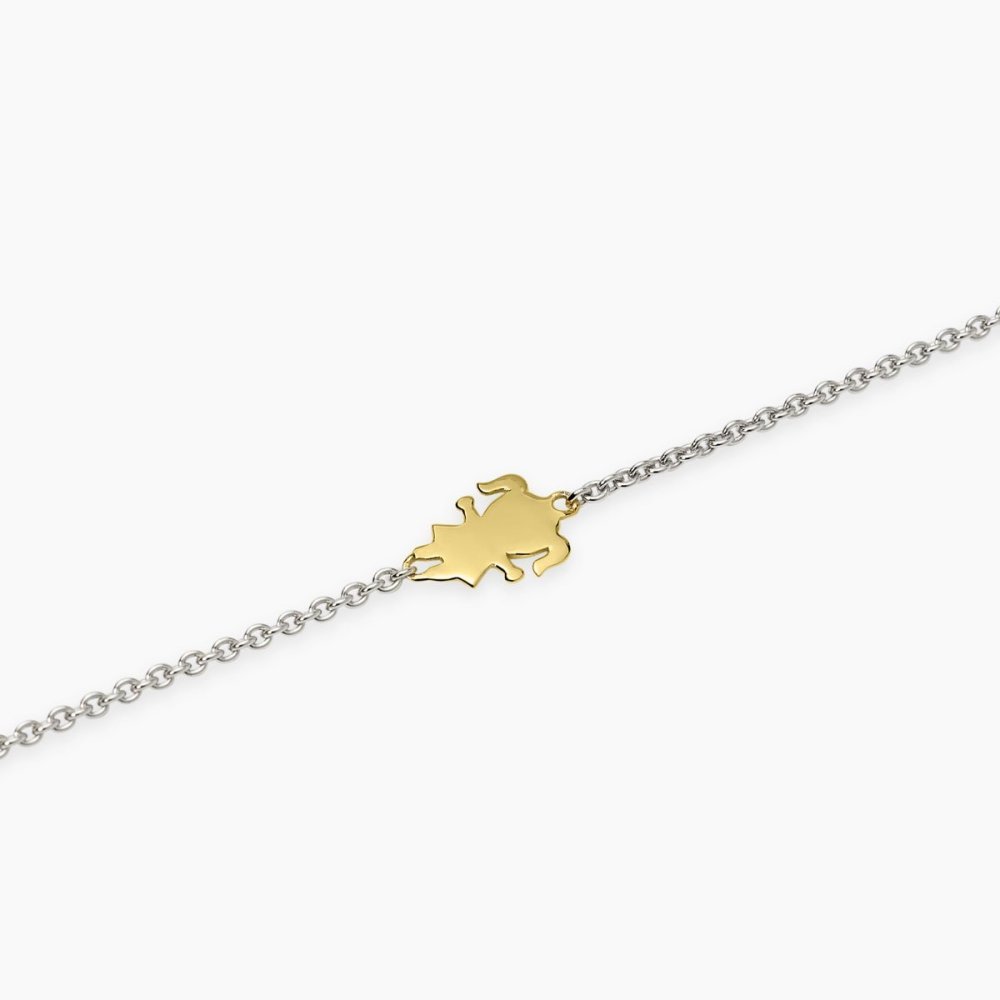 Mabina - Bracciale Argento - Oro 9K