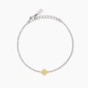 Mabina - Bracciale Argento - Oro 9K - Quadrifoglio