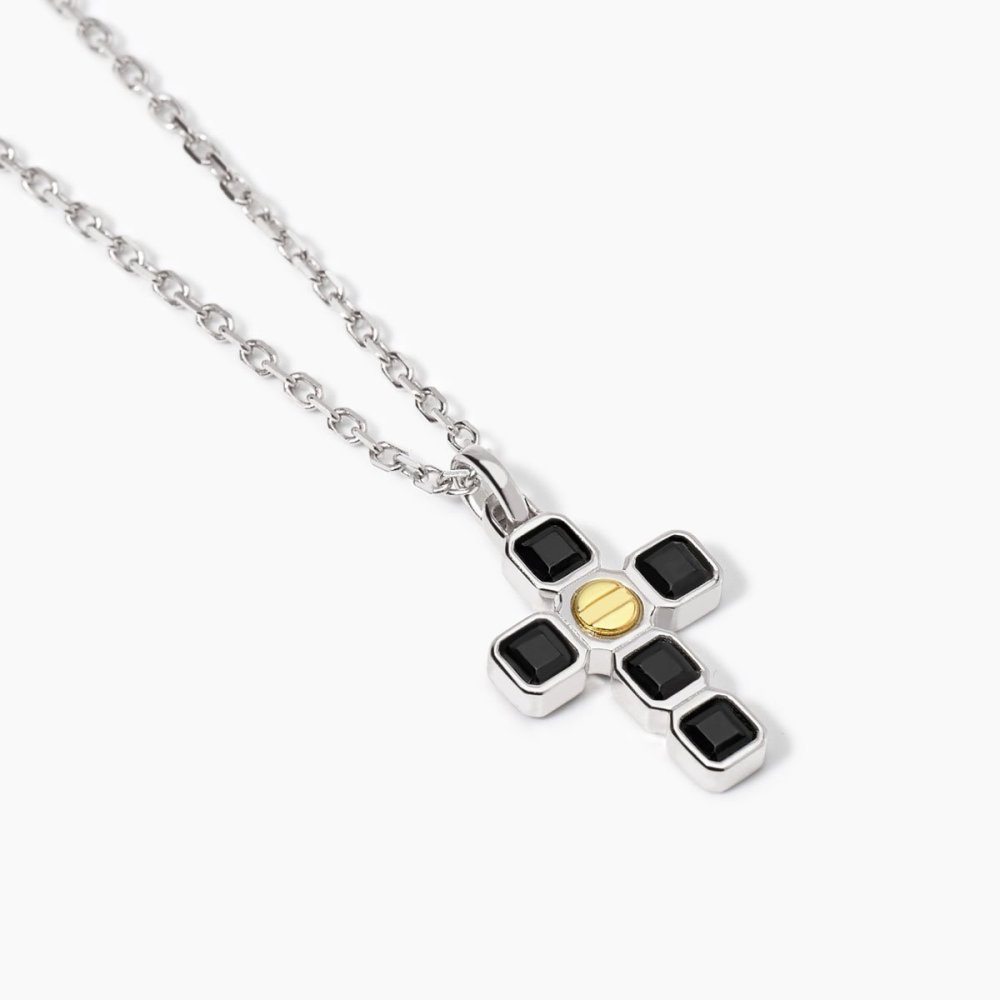 Mabina - Collana In Argento - Zirconi Neri Mabina - Collana In Argento - Zirconi Neri