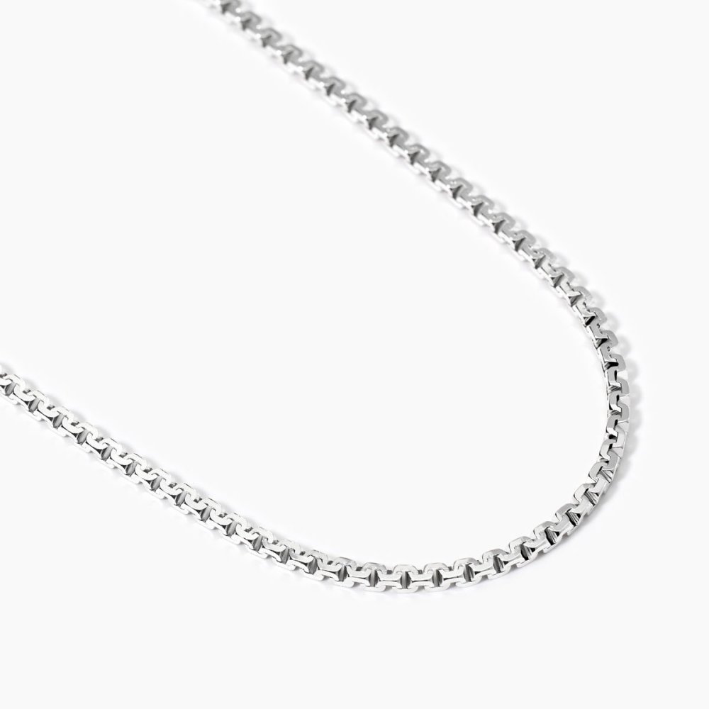 Mabina - Collana In Argento 925 - Catena Maglia Greca Mabina - Collana In Argento 925 - Catena Maglia Greca