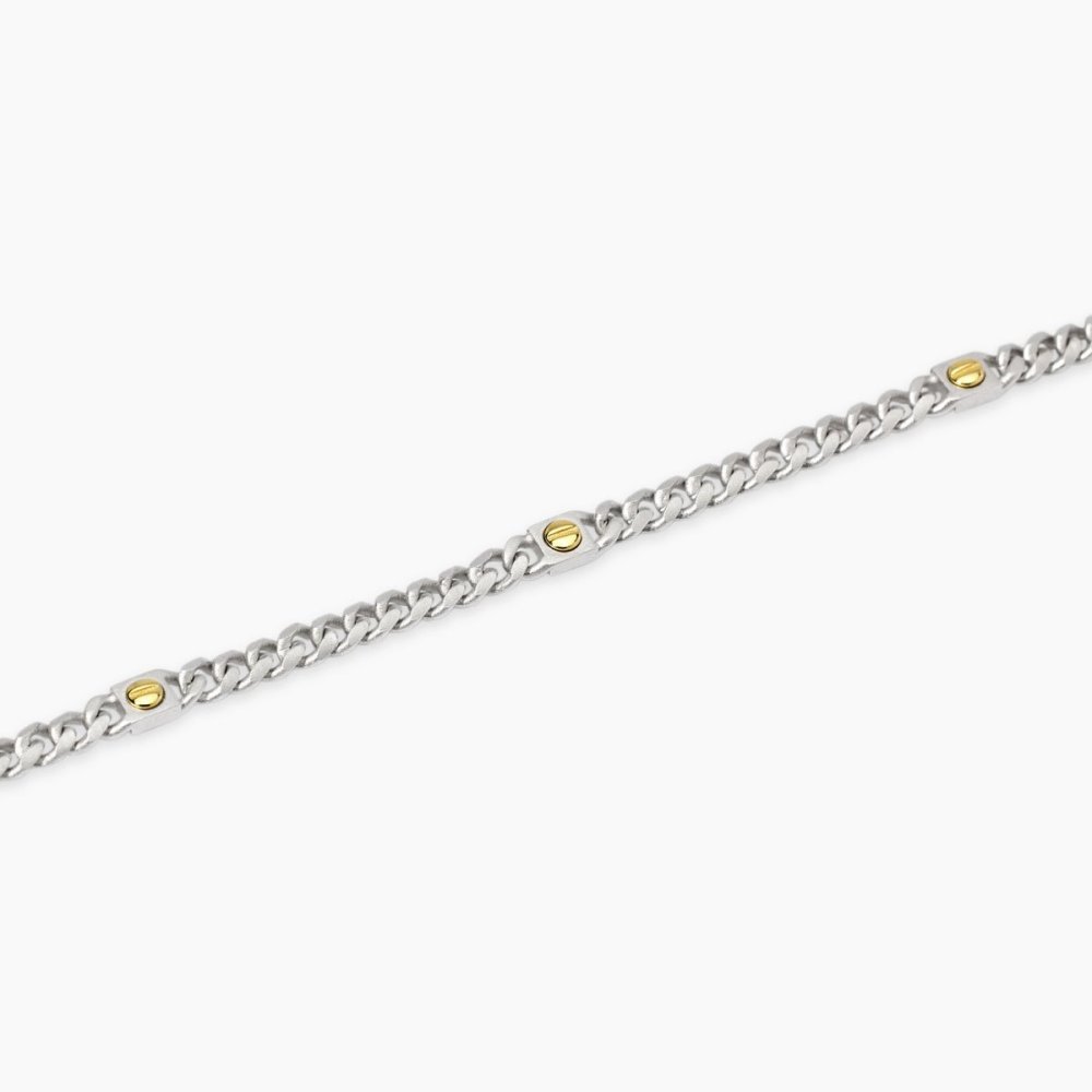 Mabina - Bracciale Argento 925 - Catena Groumette