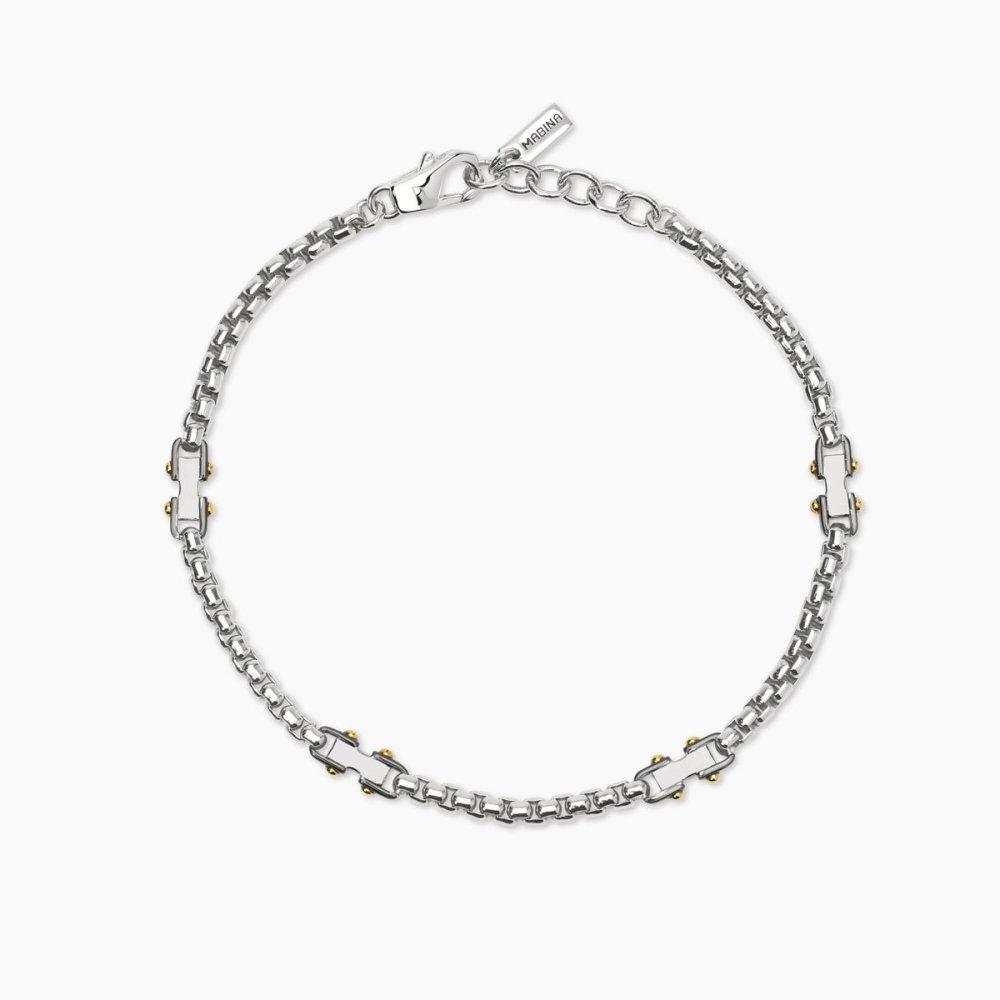 Mabina - Bracciale In Argento 925 - Catena Veneta