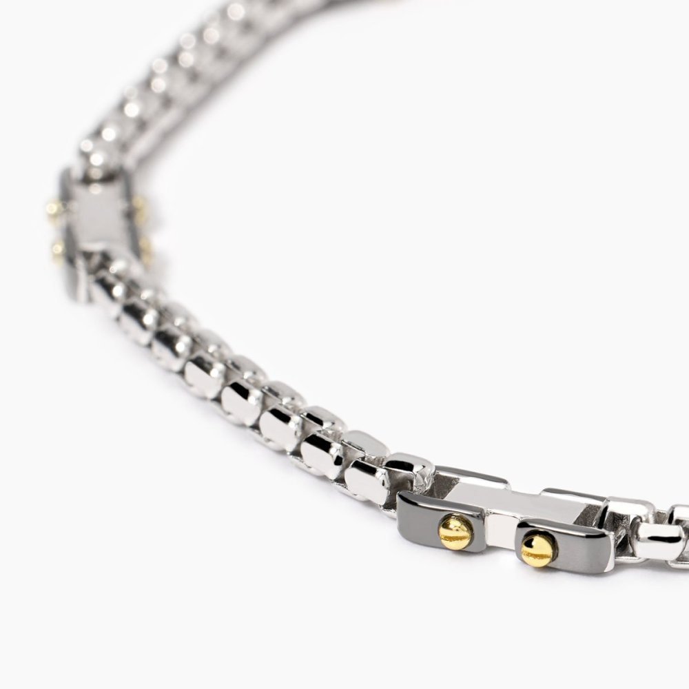 Mabina - Bracciale In Argento 925 - Catena Veneta