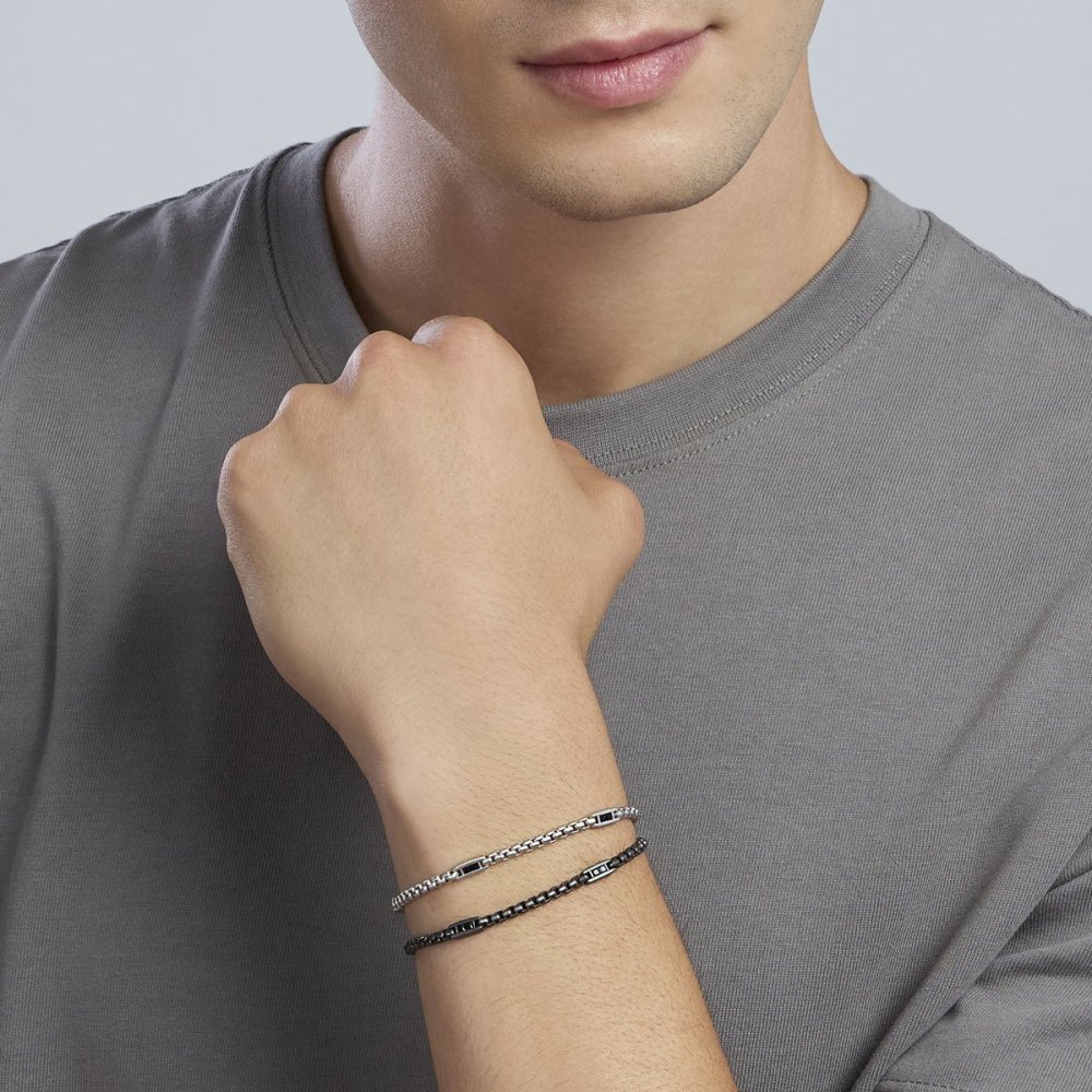 Mabina - Bracciale Argento 925 - Zirconi Neri