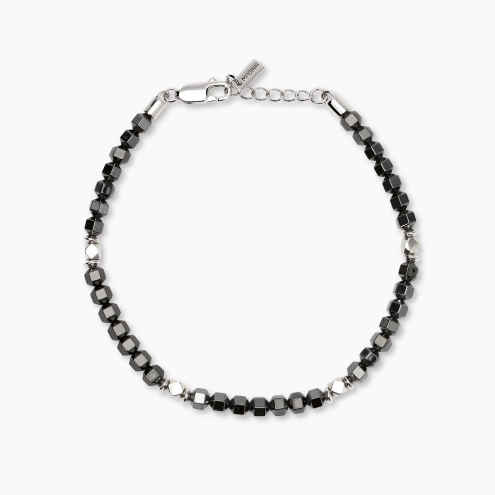 Mabina - Bracciale In Argento - Ematite